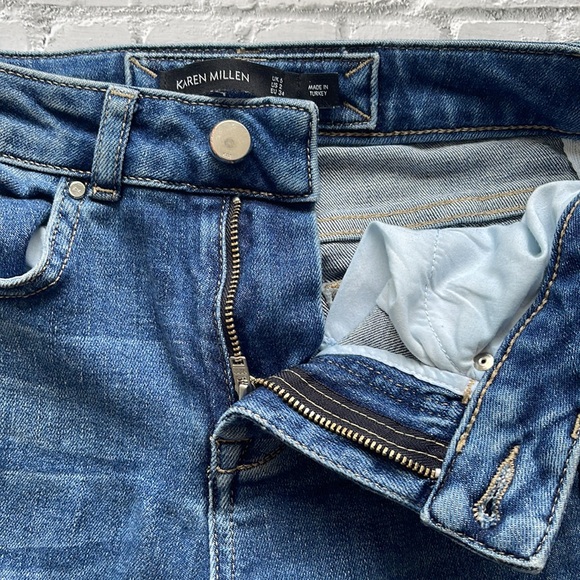 KAREN MILLEN | Side Stripe Jeans - Picture 9 of 16